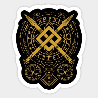 Gungnir - The Spear of Odin | Norse Pagan Symbol Sticker